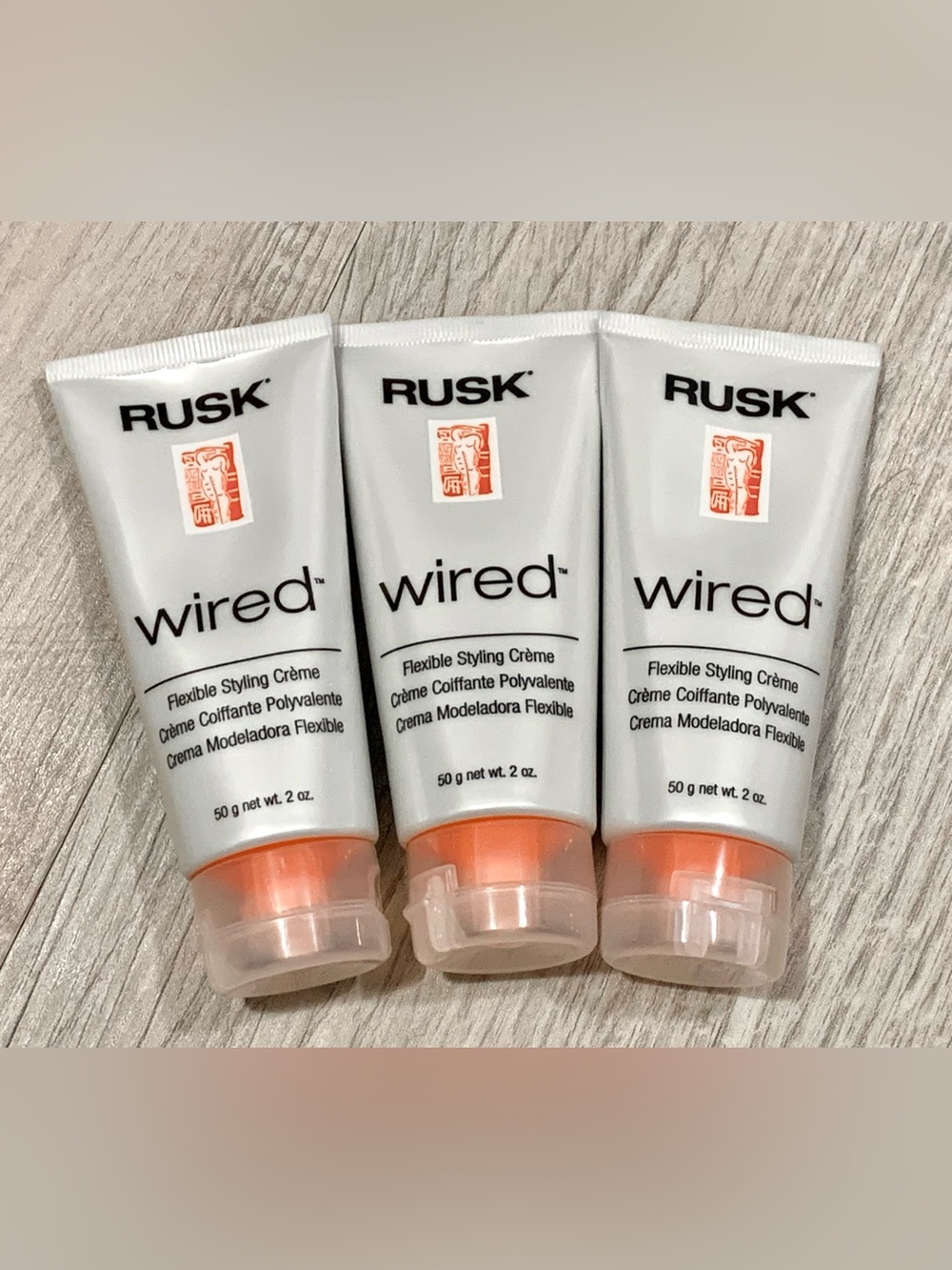 3X Wired by Rusk - Flexible Style Creme, 2 Oz